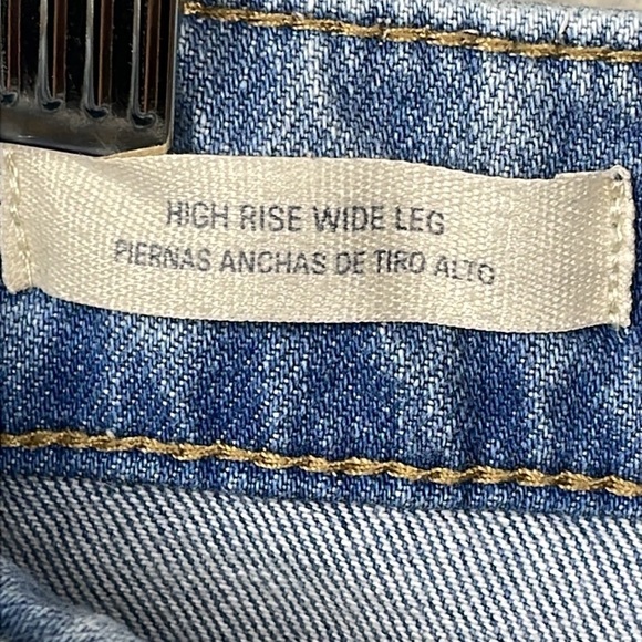 Universal Thread DIY Taylor Swift Eras Tour High Rise Wide Leg Jeans Sz 00 - Picture 11 of 15